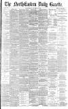 Daily Gazette for Middlesbrough Wednesday 13 October 1886 Page 1