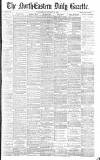 Daily Gazette for Middlesbrough Wednesday 12 January 1887 Page 1