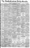 Daily Gazette for Middlesbrough Wednesday 19 March 1890 Page 1