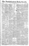 Daily Gazette for Middlesbrough Monday 28 July 1890 Page 1