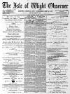 Isle of Wight Observer Saturday 03 January 1880 Page 1