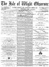 Isle of Wight Observer Saturday 09 October 1880 Page 1