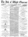 Isle of Wight Observer Saturday 10 September 1881 Page 1