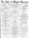 Isle of Wight Observer Saturday 28 February 1891 Page 1