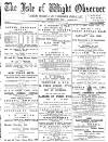 Isle of Wight Observer Saturday 12 January 1895 Page 1