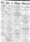 Isle of Wight Observer Saturday 24 December 1898 Page 1