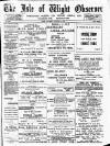 Isle of Wight Observer Saturday 29 October 1910 Page 1