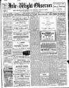 Isle of Wight Observer Saturday 28 February 1920 Page 1
