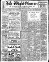 Isle of Wight Observer Saturday 27 August 1921 Page 1