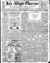 Isle of Wight Observer Saturday 05 November 1921 Page 1