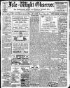 Isle of Wight Observer Saturday 12 November 1921 Page 1