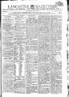 Lancaster Gazette Saturday 09 July 1803 Page 1