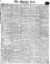 Morning Post Saturday 15 April 1815 Page 1