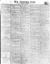 Morning Post Saturday 12 July 1817 Page 1