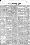Morning Post Monday 10 November 1823 Page 1