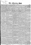 Morning Post Saturday 24 January 1824 Page 1