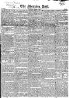 Morning Post Thursday 09 December 1824 Page 1
