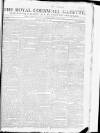 Royal Cornwall Gazette Saturday 12 May 1804 Page 1