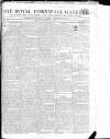 Royal Cornwall Gazette Saturday 17 November 1804 Page 1