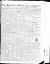 Royal Cornwall Gazette Saturday 05 January 1805 Page 1