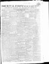 Royal Cornwall Gazette Saturday 19 October 1805 Page 1