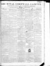 Royal Cornwall Gazette Saturday 02 May 1807 Page 1