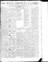 Royal Cornwall Gazette Saturday 03 June 1809 Page 1