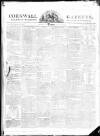 Royal Cornwall Gazette Saturday 04 August 1810 Page 1