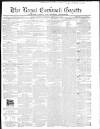 Royal Cornwall Gazette Thursday 01 February 1866 Page 1