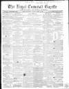 Royal Cornwall Gazette Thursday 08 March 1866 Page 1