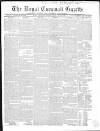 Royal Cornwall Gazette Thursday 29 November 1866 Page 1