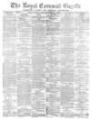 Royal Cornwall Gazette Saturday 01 November 1873 Page 1
