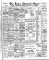 Royal Cornwall Gazette Thursday 13 February 1908 Page 1