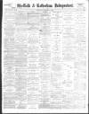 Sheffield Independent Wednesday 26 December 1894 Page 1