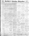 Sheffield Independent Monday 13 January 1896 Page 1