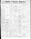 Sheffield Independent Tuesday 18 January 1898 Page 1