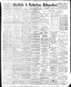 Sheffield Independent Monday 12 September 1898 Page 1