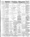 Sheffield Independent Monday 16 January 1899 Page 1
