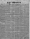 London Evening Standard Monday 15 November 1858 Page 1