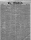 London Evening Standard Thursday 05 January 1860 Page 1