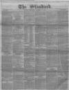 London Evening Standard Saturday 18 January 1862 Page 1