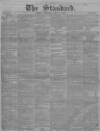 London Evening Standard Thursday 10 July 1862 Page 1