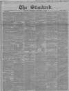 London Evening Standard Thursday 04 December 1862 Page 1
