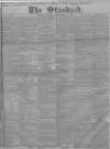 London Evening Standard Friday 11 September 1863 Page 1