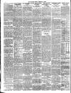 London Evening Standard Monday 12 February 1912 Page 8