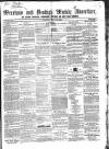Wrexham Advertiser Saturday 29 July 1854 Page 1