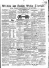 Wrexham Advertiser Saturday 30 September 1854 Page 1