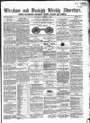 Wrexham Advertiser Saturday 07 October 1854 Page 1