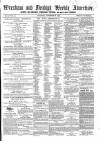 Wrexham Advertiser Saturday 22 September 1855 Page 1