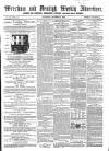 Wrexham Advertiser Saturday 13 October 1855 Page 1